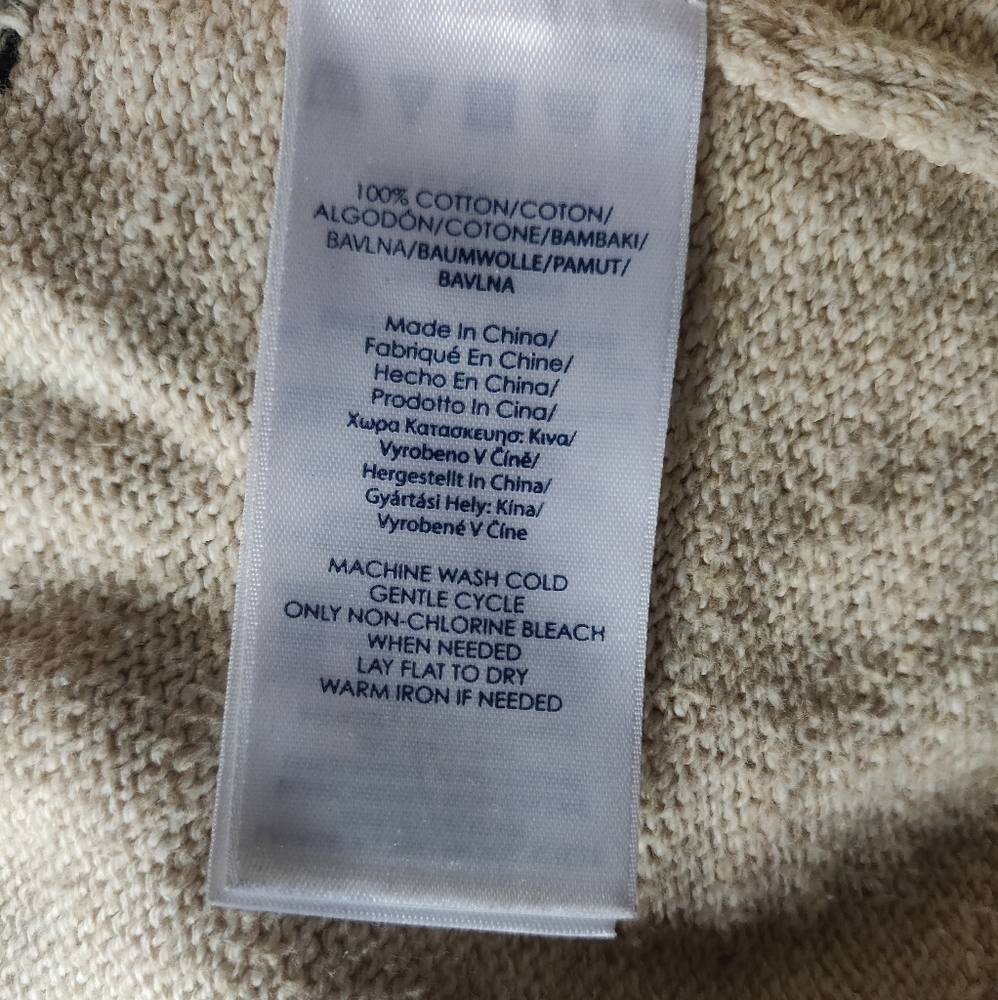 Chaps Cotton Cardigan - Picture 4 of 5